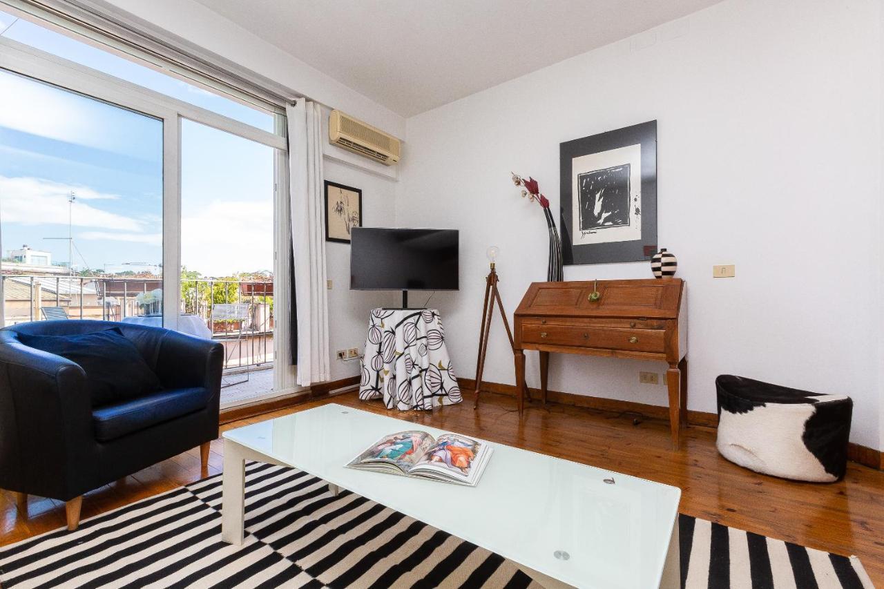 Lovely New Attic, Piazza Del Popolo! Roma Ngoại thất bức ảnh