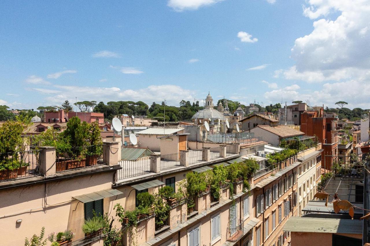 Lovely New Attic, Piazza Del Popolo! Roma Ngoại thất bức ảnh